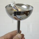 Vintage pendant lamp Art Deco style chandelier  Hanging light 1970s