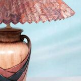 Scandinavian bohemian table lamp from the 70s/80s, postmodern.