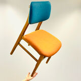 Four middle century chairs