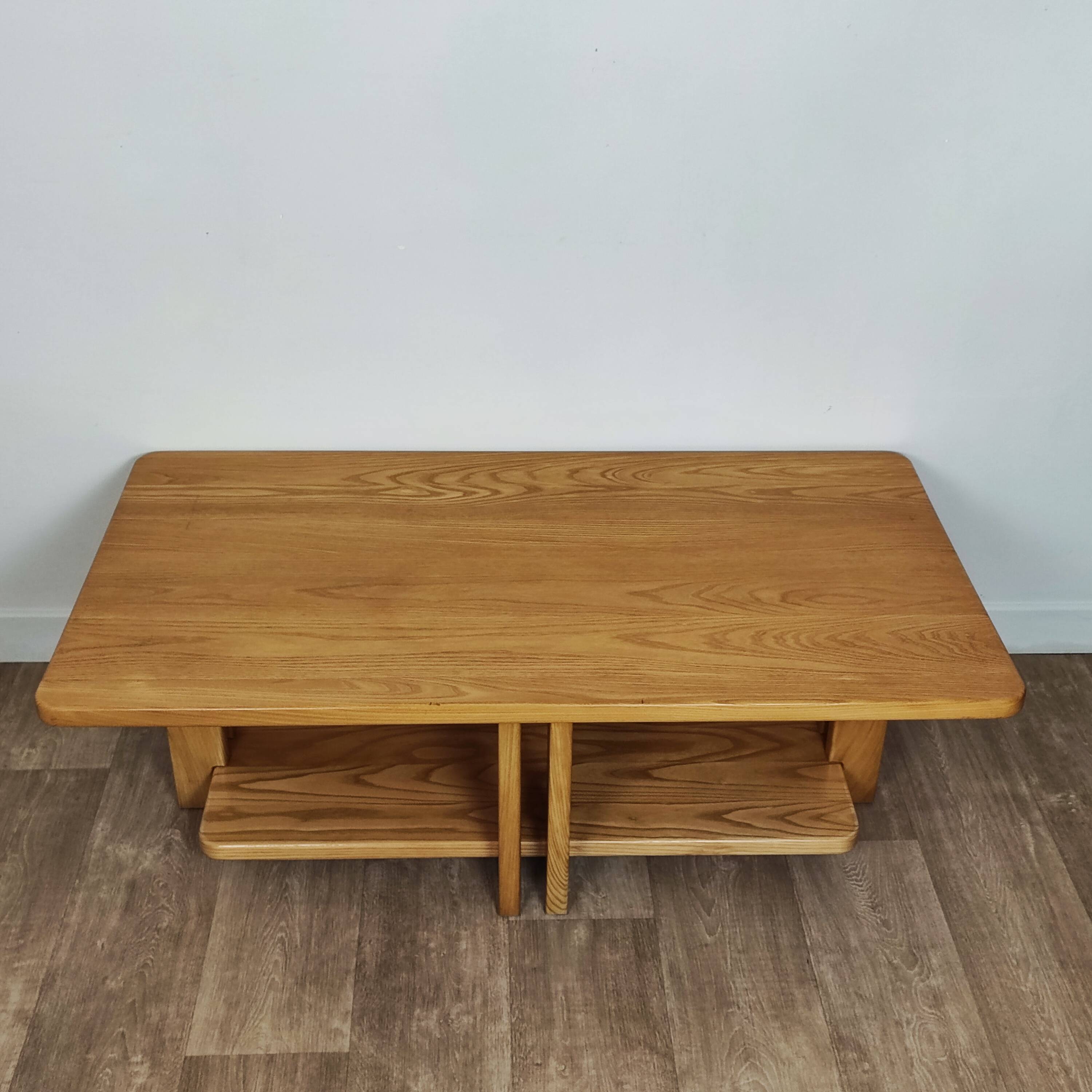 Elm coffee table, 1980