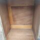 Small auxiliary sandblasted piece of furniture