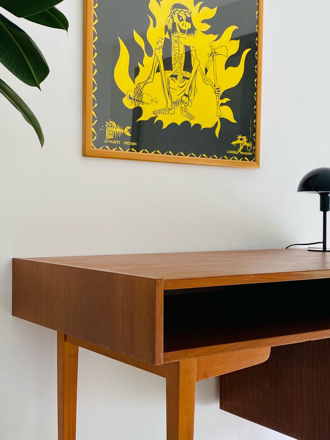 Vintage Scandinavian desk