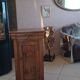 Rare console table / somno in solid walnut (19th century) – charm & raw authenticity