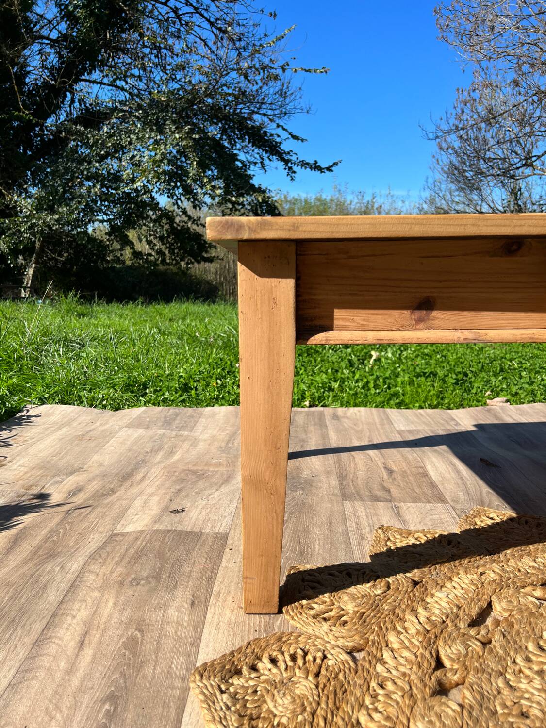 Pine coffee table