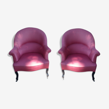 Pair of chairs pink Toad