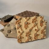 Set of 8 printing plates XIXth