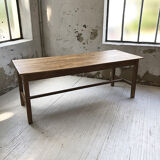 2m pine farm table