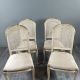 Set of four chairs, 20th Century