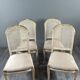 Set of four chairs, 20th Century