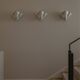 Set of Three Geometric Murano Glass Wall Sconces, Italy, 1980s