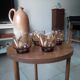 Set of 4 glasses "Tivoli" 70s glass of Arques Luminarc