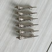 Lot de 6 porte-couteaux en forme de chien teckel