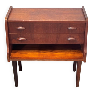 Scandinavian teak chest of drawers from the 1960s, Denmark.
