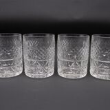 4 whisky glasses