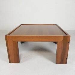 Vintage Italian coffee table, model 771 by Afra and Tobia Scarpa for Cassina, 1960s.