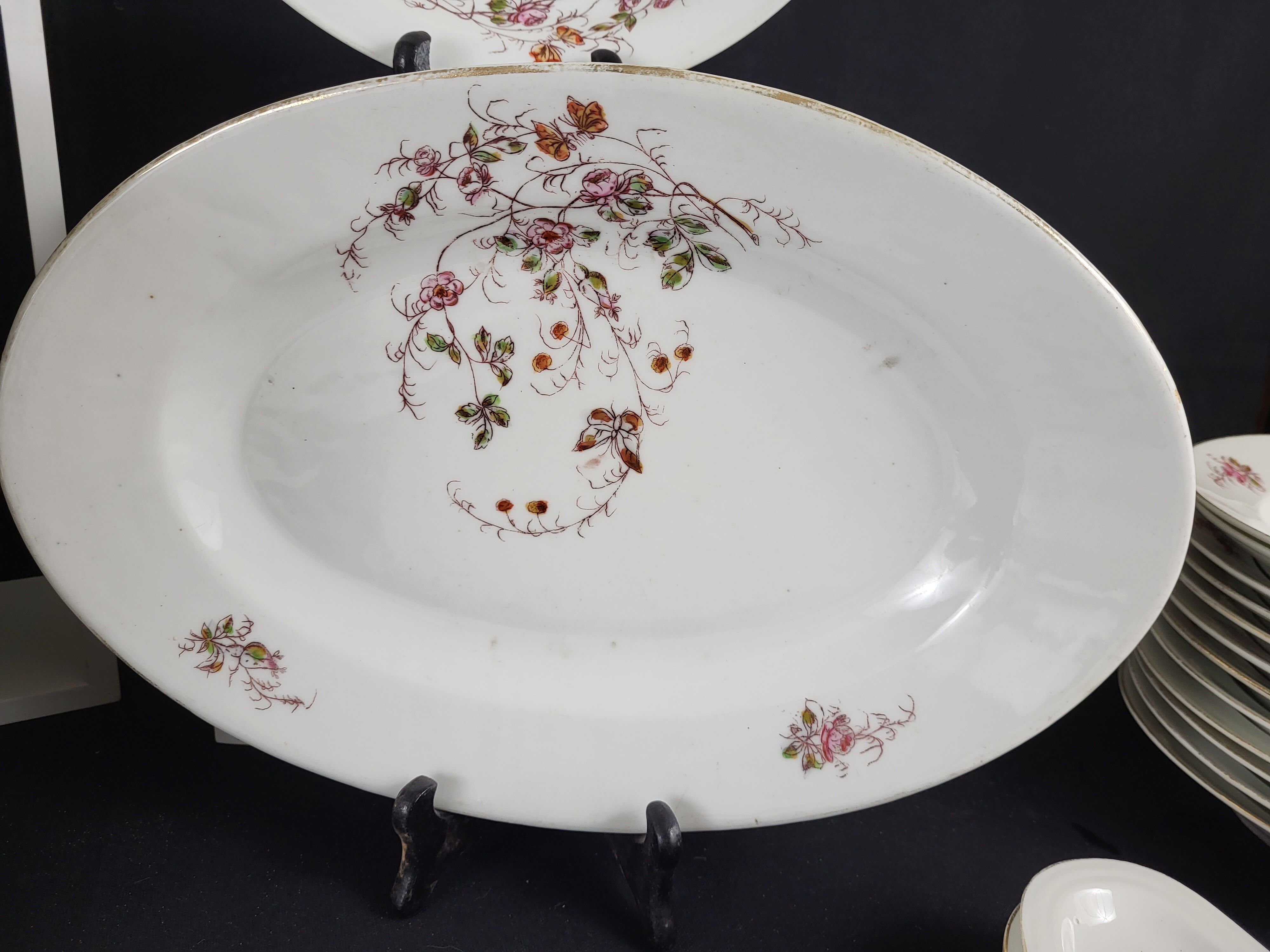Porcelain table service Paris "à la ville St Denis" - New products