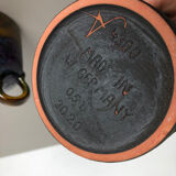 Set of 3 Original 1970 Ceramic Studio Pottery Vase by Marei Ceramics, Germany