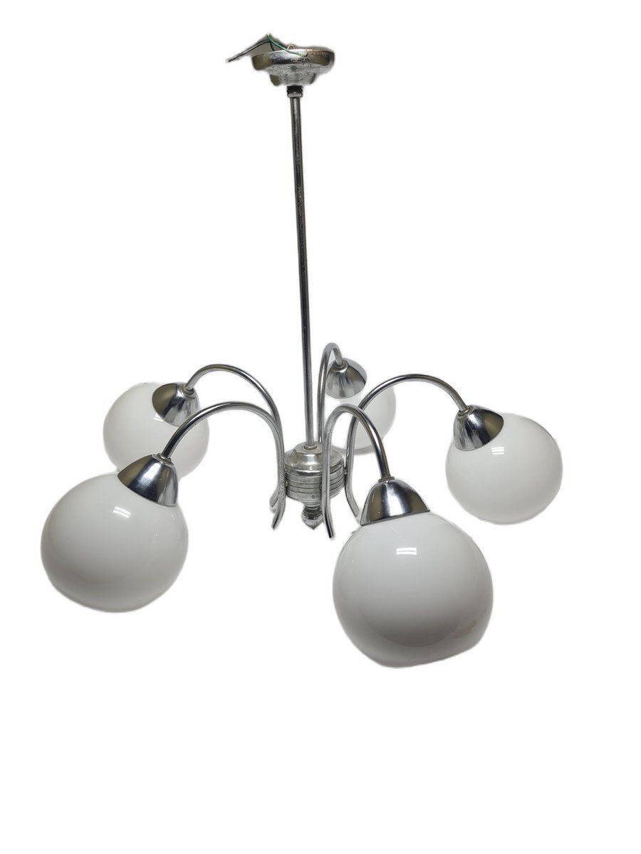 Art Deco style chandelier, Poland, 1970s