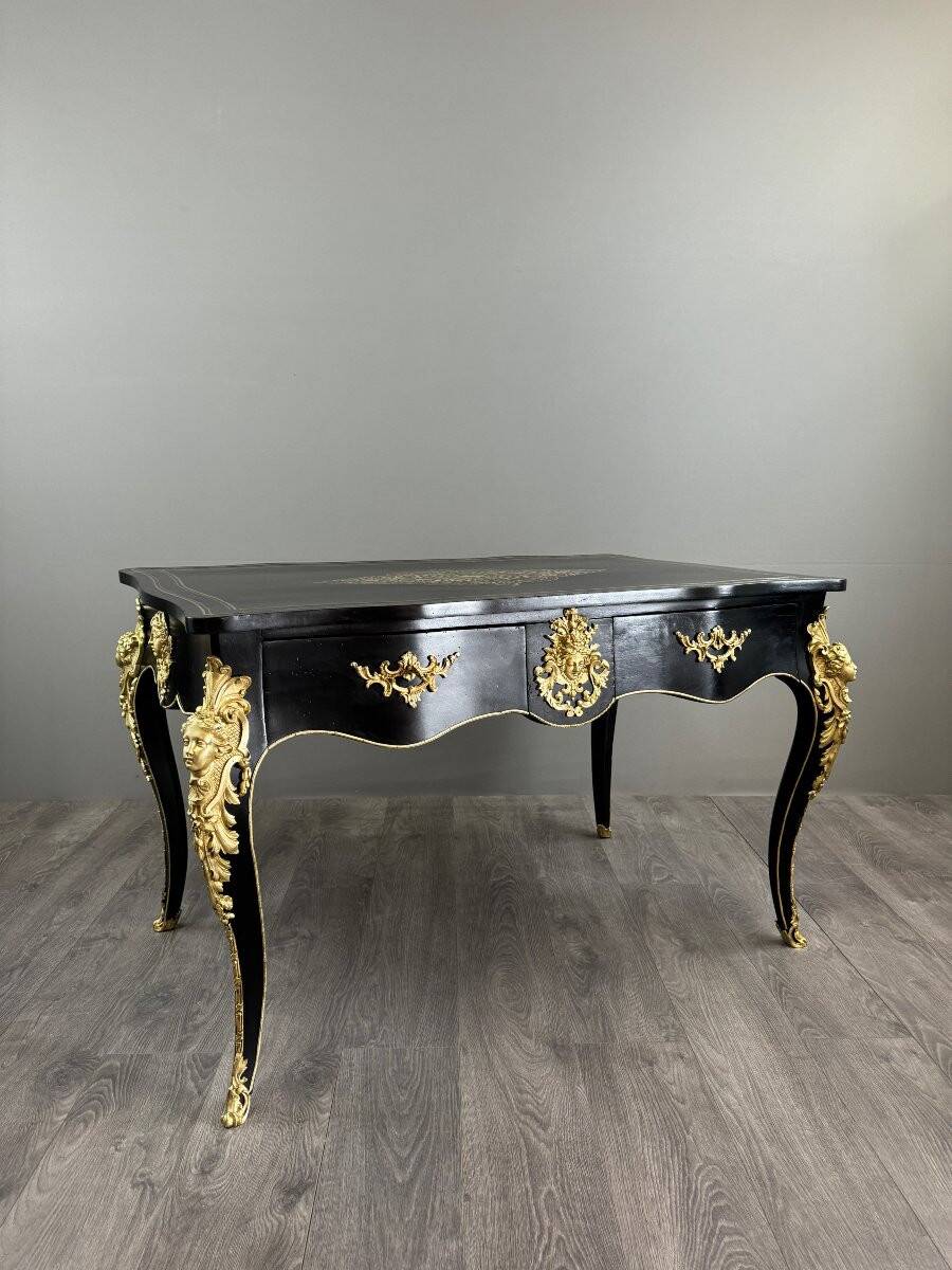 Louis XV style desk, Napoleon III period