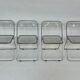 Giancarlo piretti plia lucite folding chairs for castelli