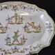 Superb vegetable dish/soup tureen in ceramic and its serving platter in very good condition.