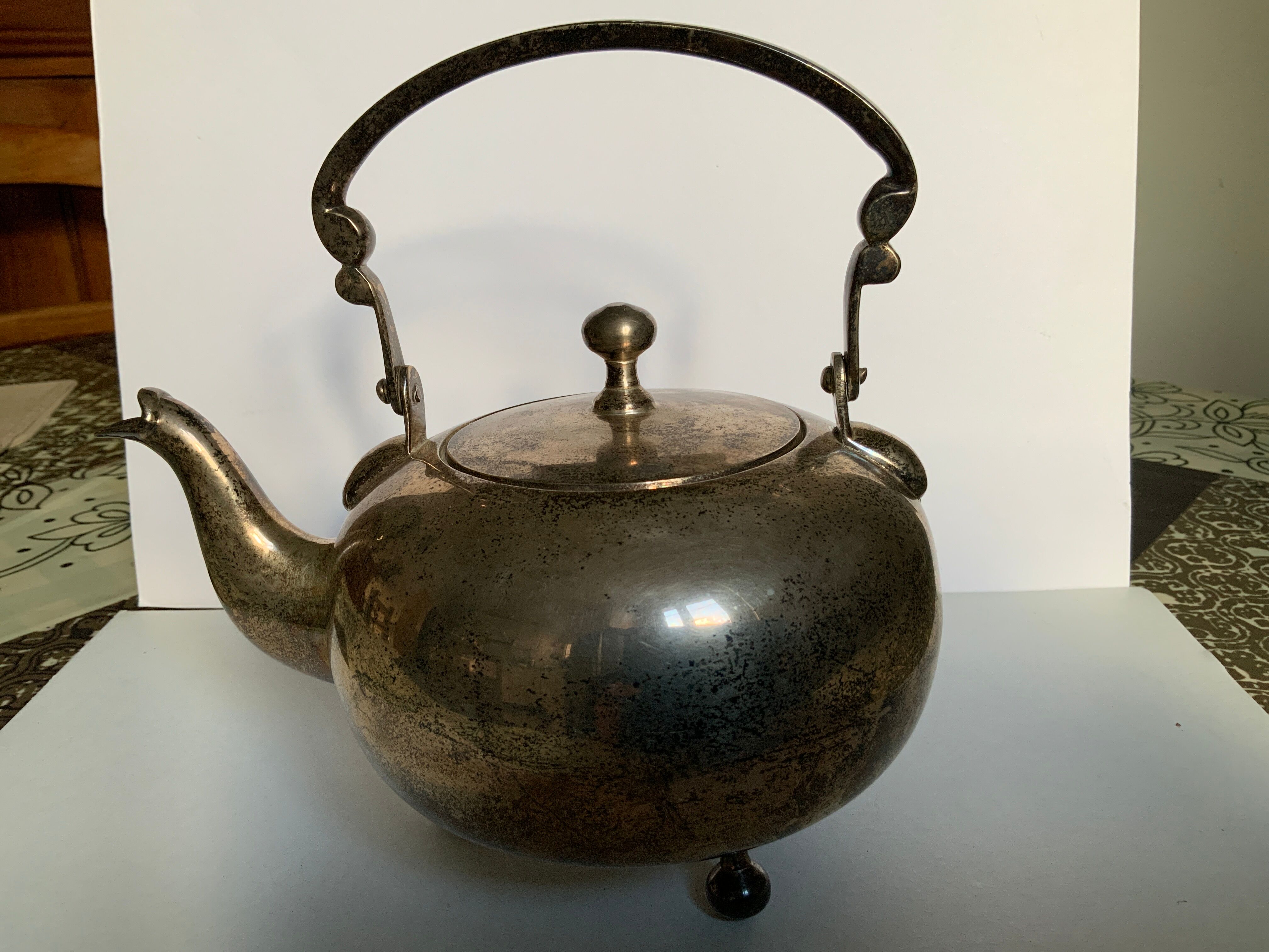 EPNS silver metal teapot