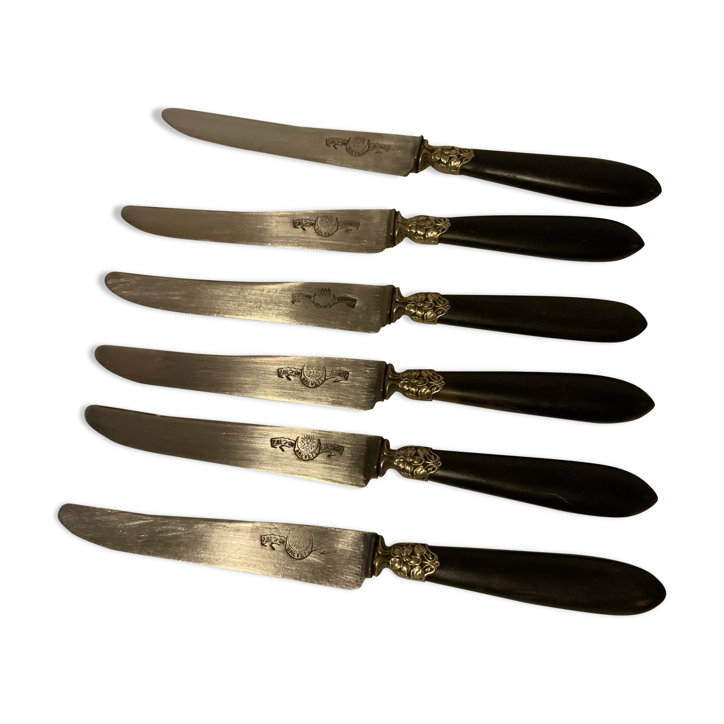 Horn handle knives Selency x Monoprix Croisé Laroche