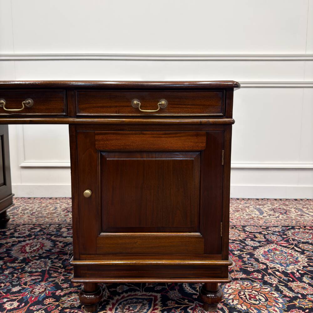 Grand bureau anglais classique