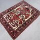 Vintage tribal rug 74x100 cm, medium, tribal oriental carpet 2545