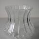 Old globe lamp shade chandelier lighting fixture in glass relief decor 16 cm