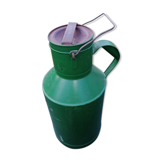 Green milk jug