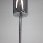 Mid-Century Chrome Pendant, 1960s, Czechoslovakia