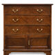 Georgian Chippendale commode 19th century