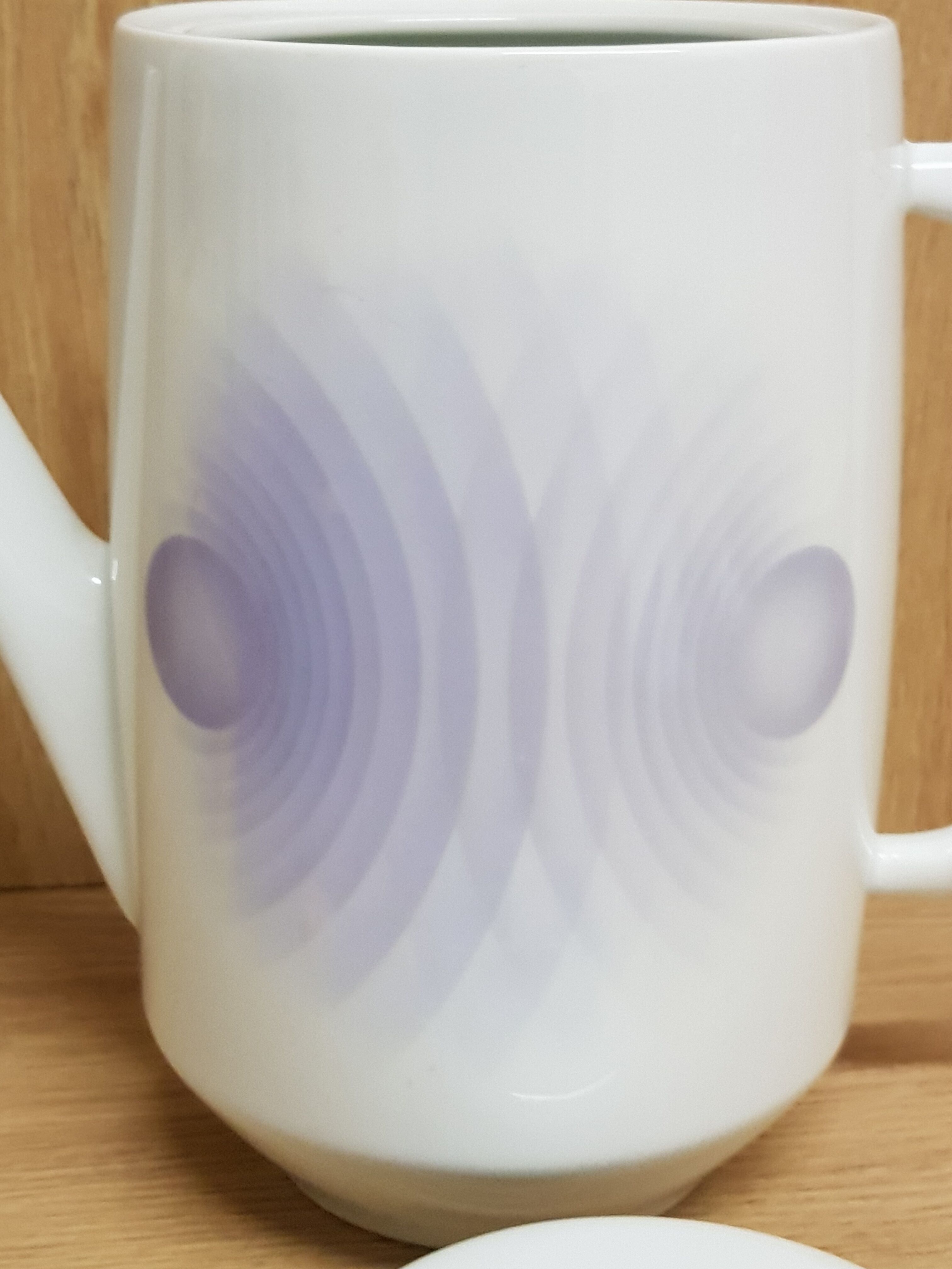 B&Co Limoges "Umbriel" porcelain teapot