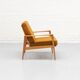 Fauteuil Walter Knoll Antimott du milieu du siècle