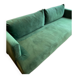 Green velvet sofa Maisons du monde