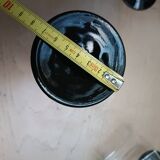 Black ice cream cups