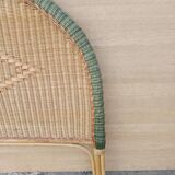 Rattan headboard