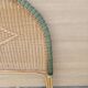 Rattan headboard