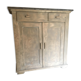 Buffet wood patinated 1940