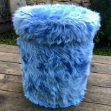 Vintage moumoute pouf
