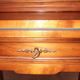 Louis XVI style cylinder desk in cherry wood