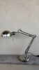 Lampe de bureau acier nickelé