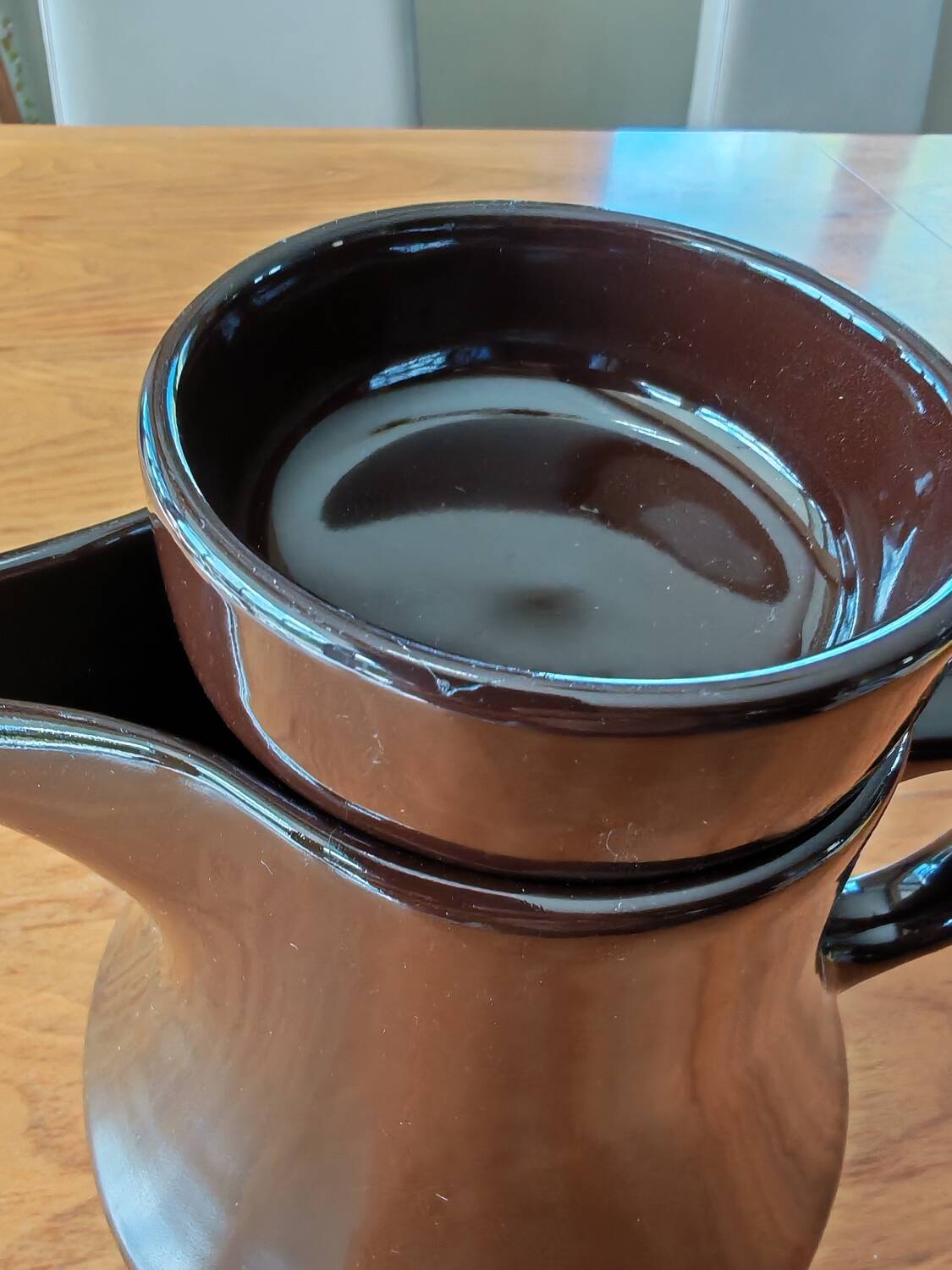 Vintage 1970s breakfast service