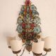 XL Large 2 Light polychrome vintage Ciani Firenze wall lamp, Italy 1970s
