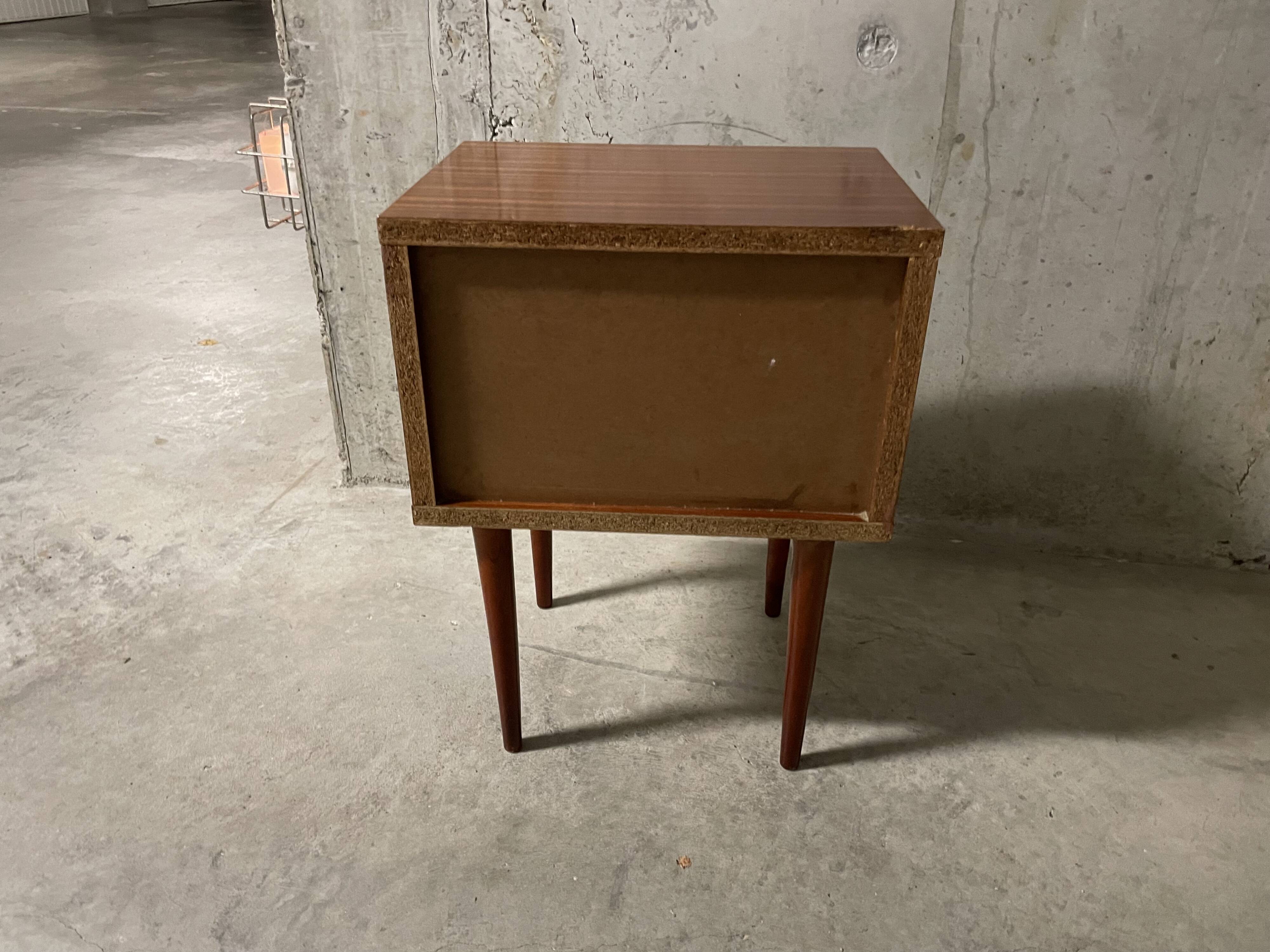 60s bedside table