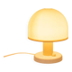Mushroom table lamp, space age design, Italian 1970s.