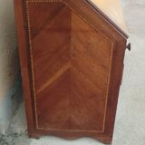 Commode toscane ancienne, époque Louis XVI, fin XVIIIe siècle, placage de n