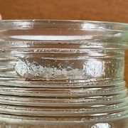 Vintage glass paperweight tray