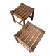 Beech stools André Sornay
